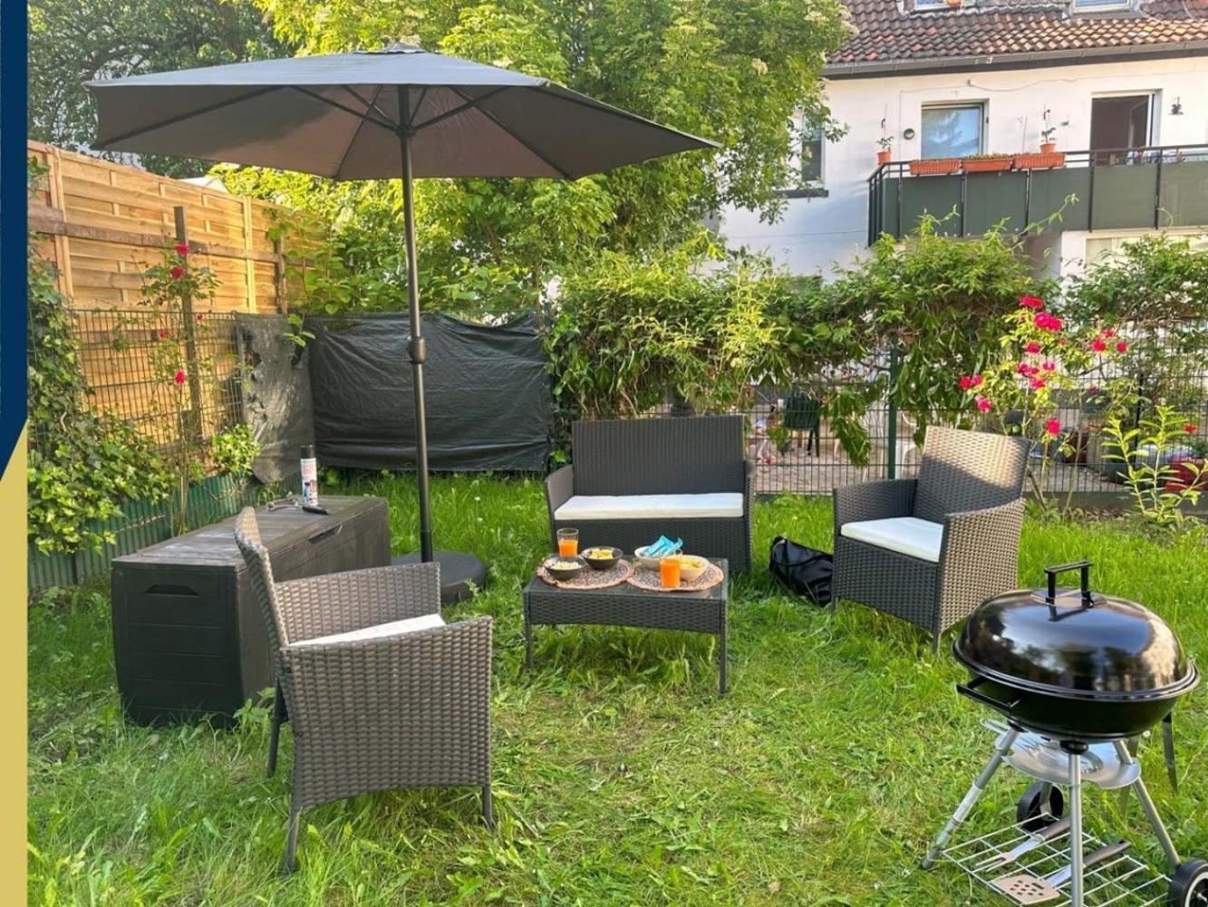 Cozy Apartment With Garden In Gelsenkirchen Exteriér fotografie